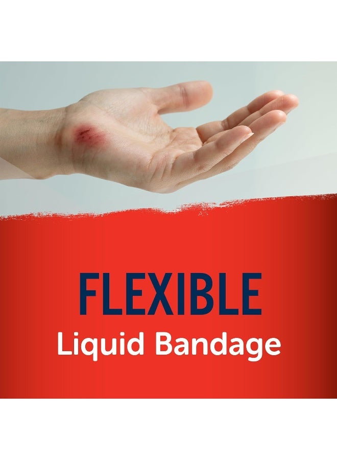 New-Skin Liquid Bandage 1 Ounce Liquid Bandage For Hard-To-Cover Cuts Scrapes Wounds Calluses And Dry Cracked Skin