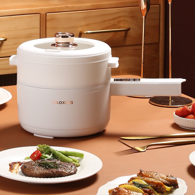 Multifunctional Mini Electric Cooker for Dorms 3LA smart model + steamer