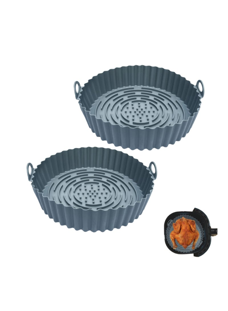 Silicone Air Fryer Liners, 2Pcs 7.9