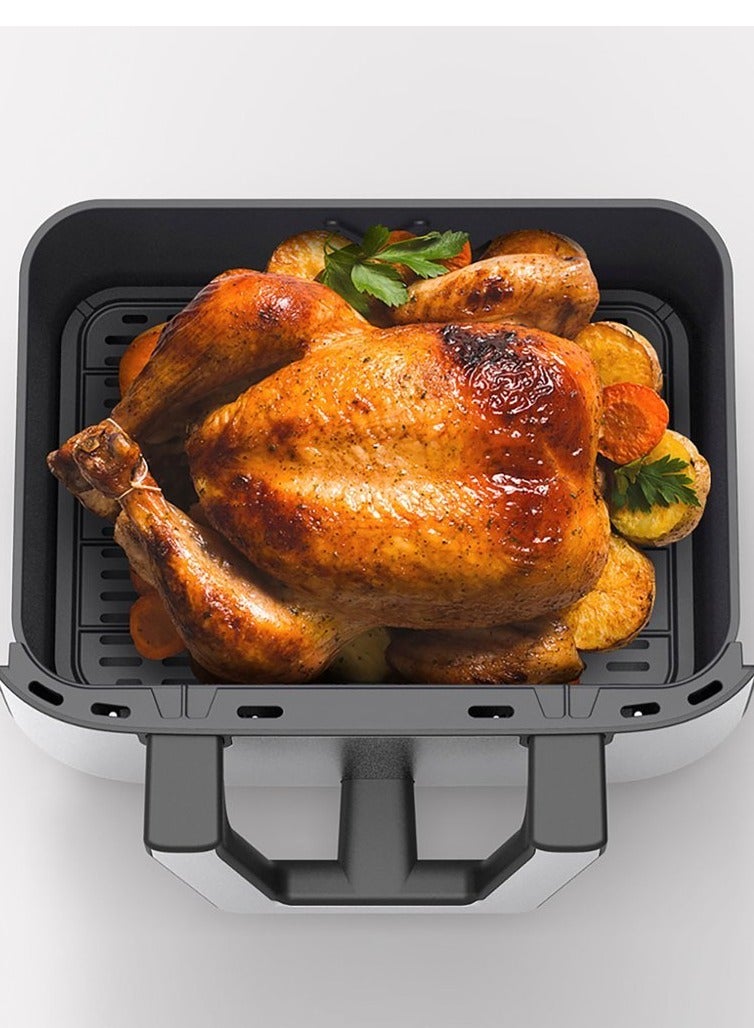 Bella Pro Series 9-qt. 1800 Watts, 120 Volts Digital Air Fryer with Dual Flex Basket Stainless Steel