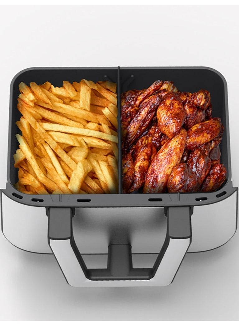 Bella Pro Series 9-qt. 1800 Watts, 120 Volts Digital Air Fryer with Dual Flex Basket Stainless Steel