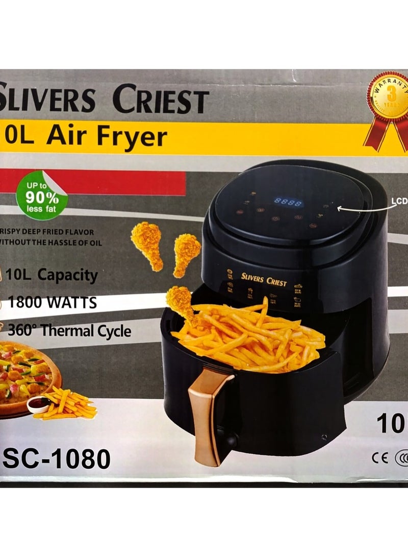 Silver Crest Extra Large Capacity Airfryer 10L