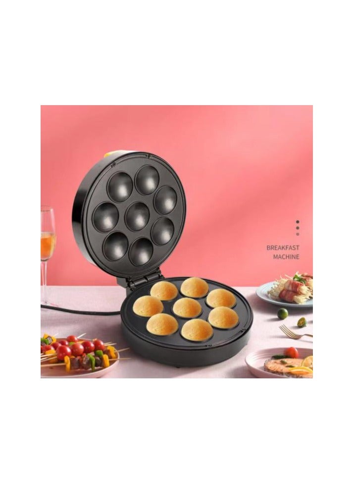 Mini Donut Maker Machine, 8 Holes Non-Stick Donut Baker, 1400W Powerful Donut Maker , Dishwasher Safe, Perfect Bread Machine for Homemade Donuts, Easy-to-Clean Kitchen Tool