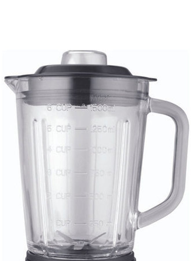 Power Blender With Ice Crushing Function And Glass Jar 1.5 L 800.0 W NB6900G Silver/Clear