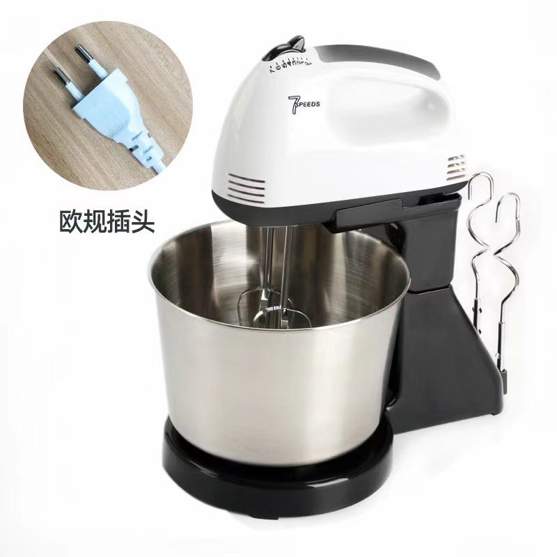 Electric Handheld Egg Beater Mixer Desktop egg beater [European Standard]]