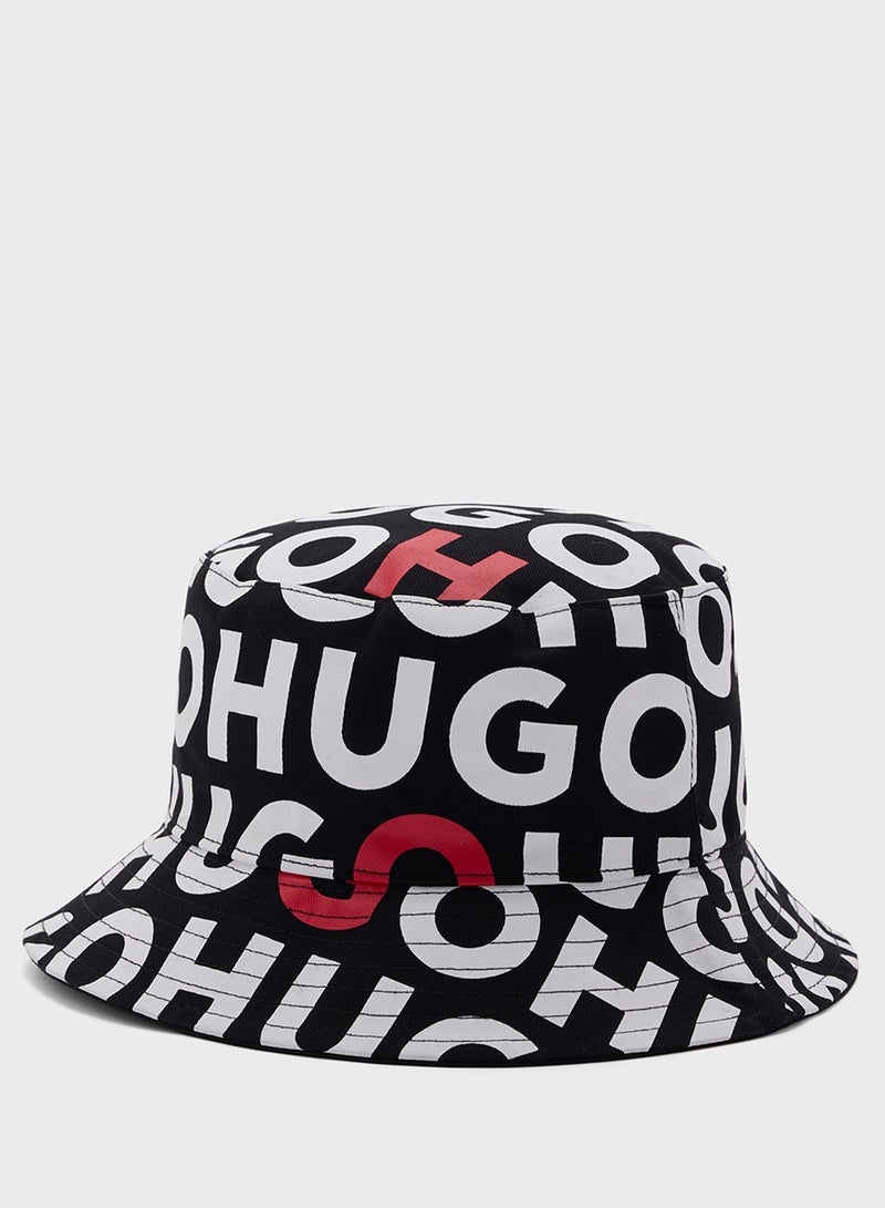 Kids Logo Aop Bucket Hat