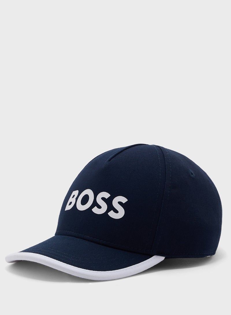 Kids Logo Curve Peak Cap