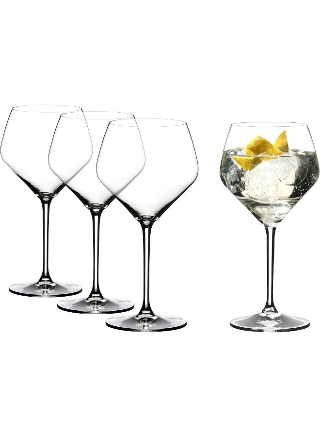 Gin Set Of 4 Stemmed Glasses