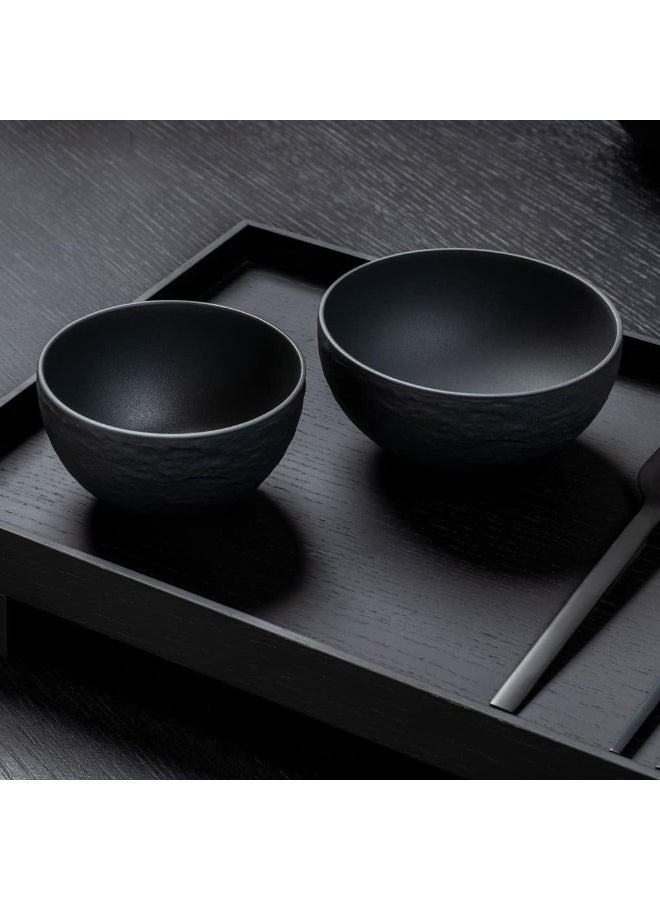 - Manufacture Rock Bowl, 650 ml, Premium Porcelain, Dishwasher-safe, microwave-safe, Black
