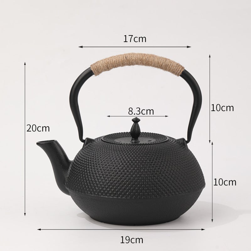 Japanese Cast Iron Teapot Set 1.4L Xiaoding