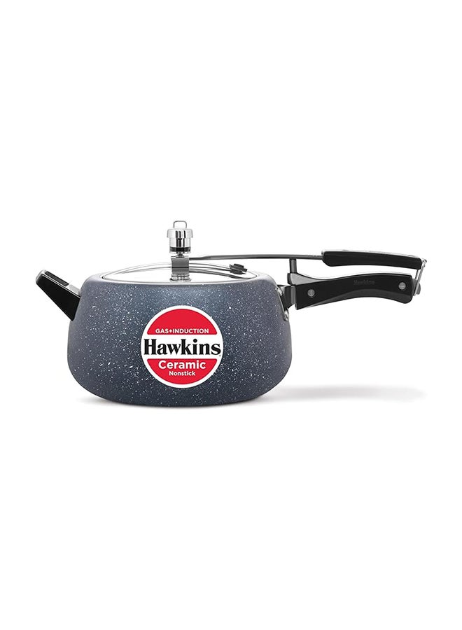 Hawkins Ceramic NS Pressure Cooker 5 Ltr Ind.