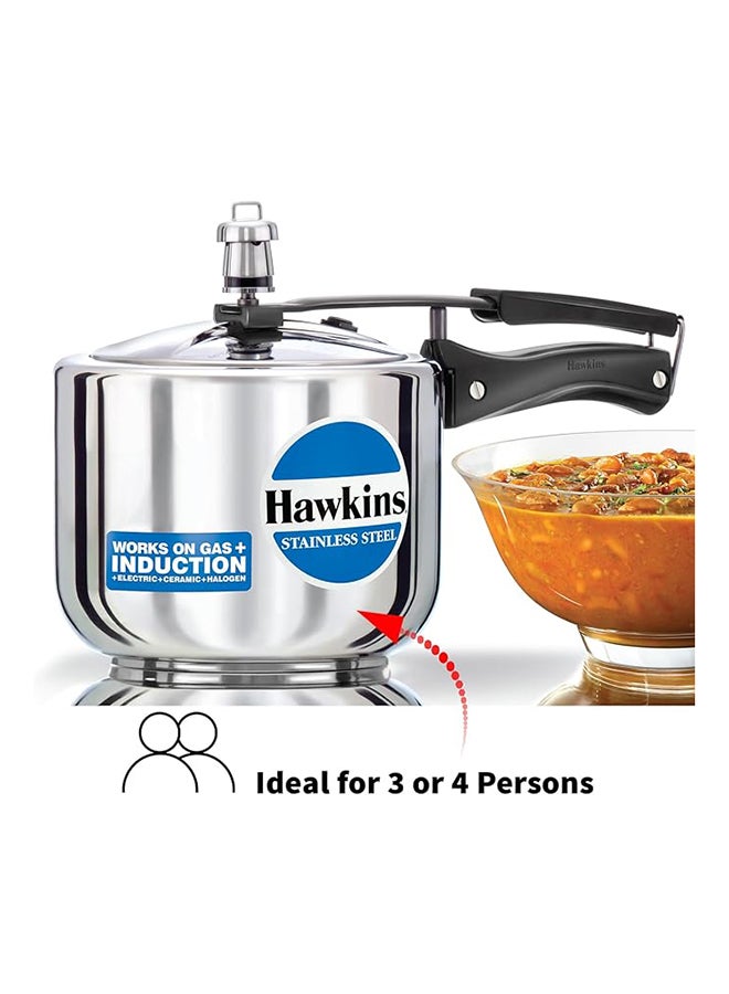 Hawkins SS  Pressure Cooker Tall 3 Ltr Ind.