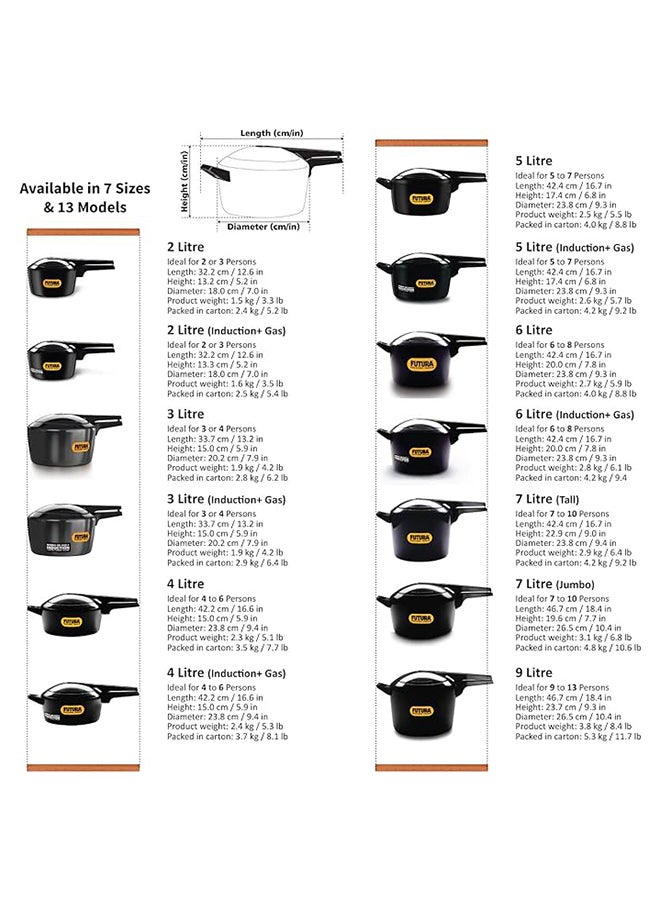 Hawkins Futura Pressure Cooker 4 Ltr Ind.