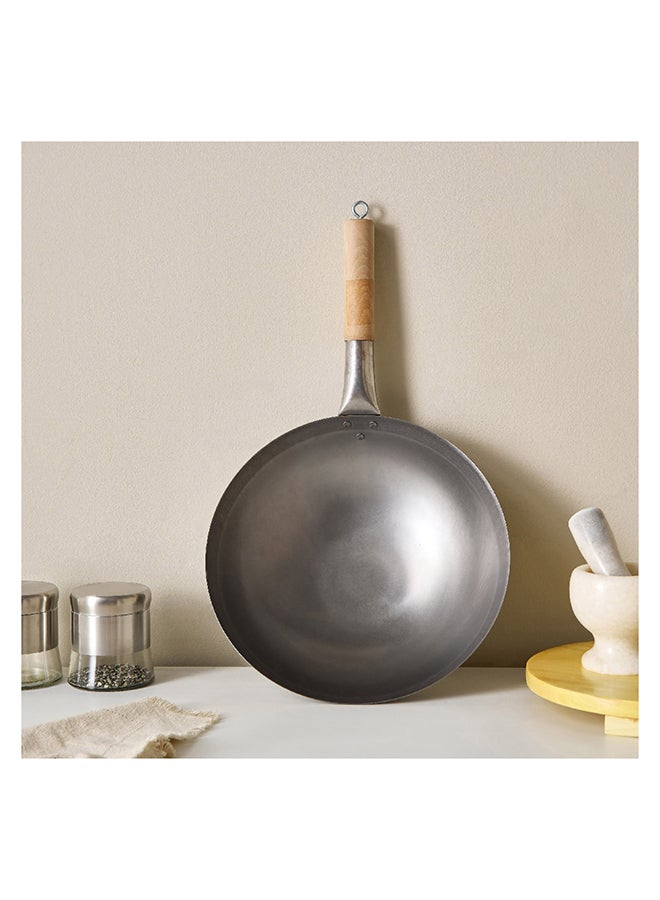Chefset Chinese Iron Wok 33 x 49 x 10 cm
