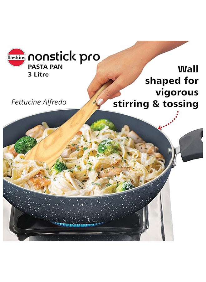 Hawkins NS Pro Pasta Pan W/Glass lid 3 Ltr 28cm Ind.