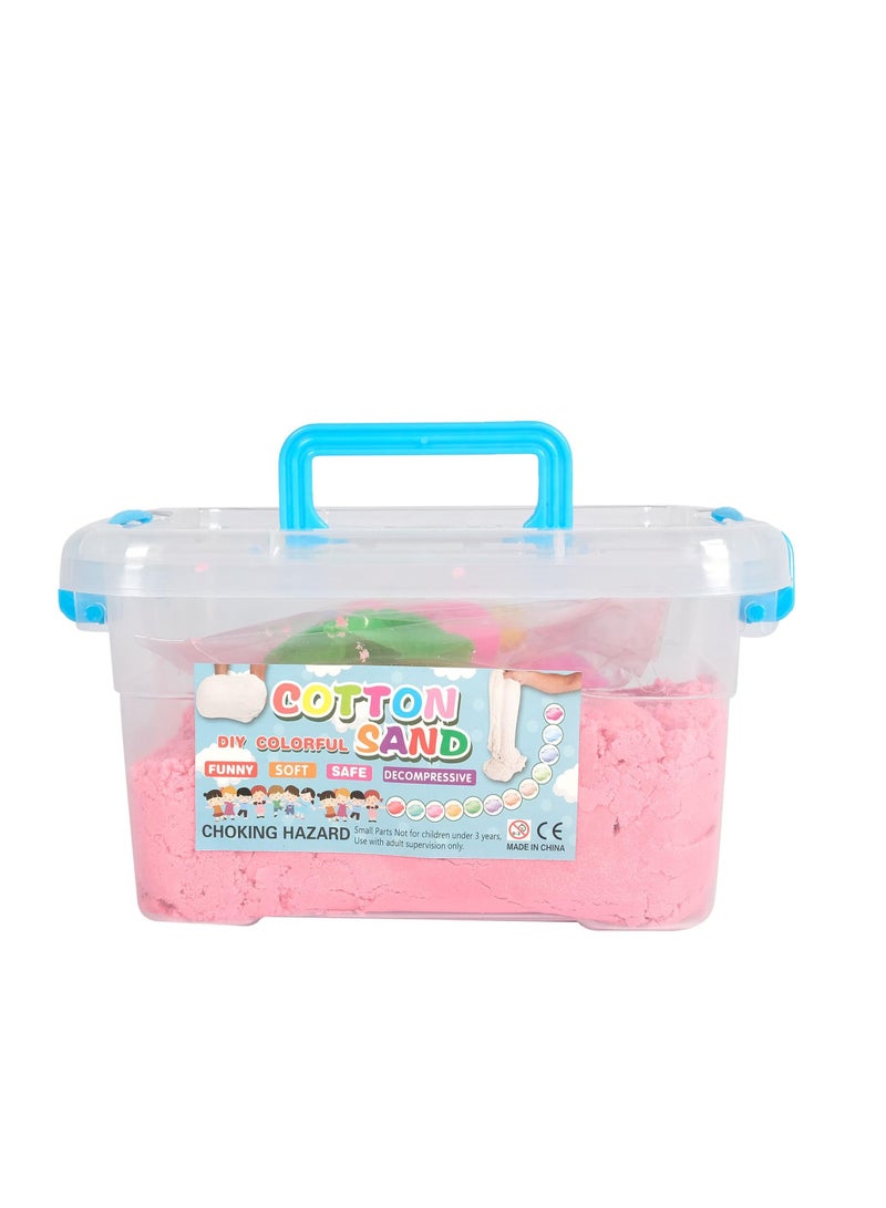 Play Cotton Sand with Moulds Toy Kit