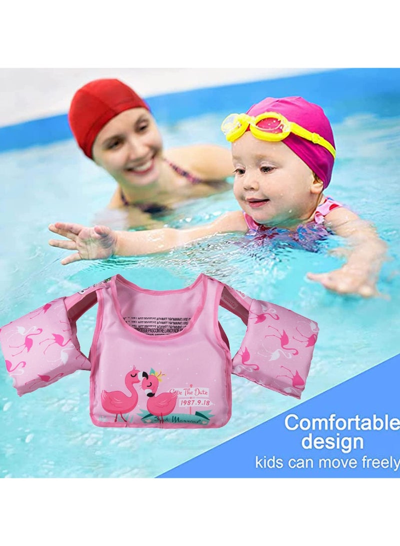 Swim Vests for Kids,Puddle Jumper Kids Toddler Floaties Baby Life Jacket Life Vest Kids Floaties for Pool Beach Boats,suitable for under 30kg,2-6 years kids
