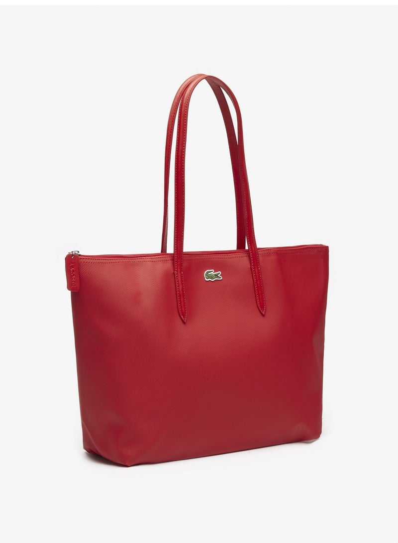 Lacoste Women's Red Large Tote Bag,Shoulder bag,Shopping Bag NF1888PO