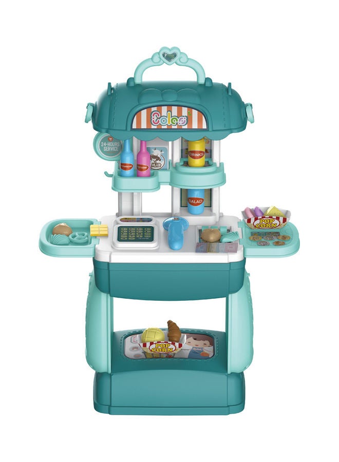 35-Piece Supermarket Shopping Toy Kit