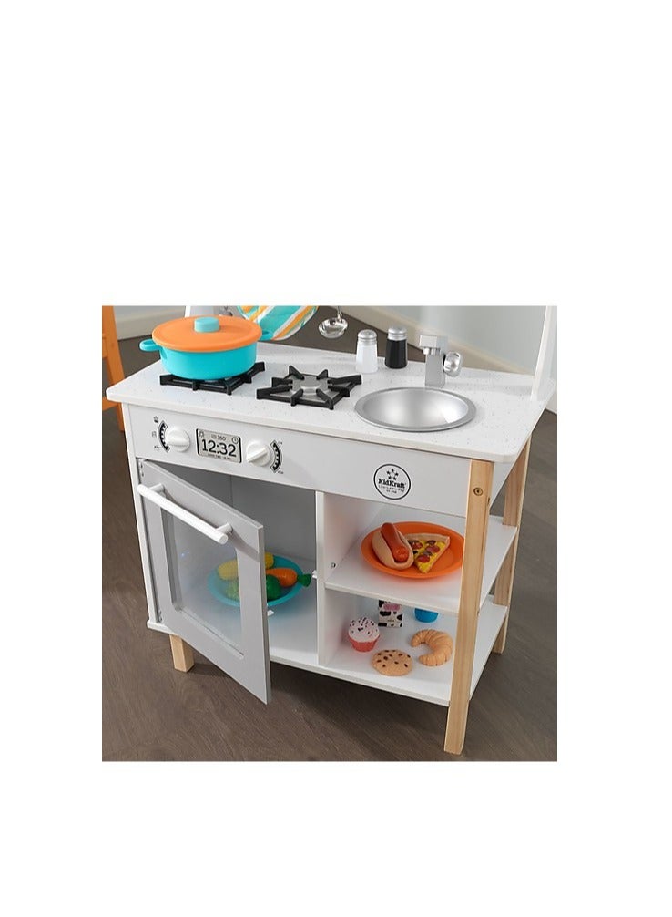 Kidkraft All Time Play Kitchen With Accessories