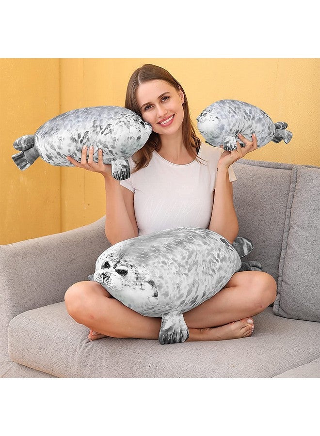 Chubby Blob Seal Pillow Soft Stuffed Cotton Plush Animals Toy For Kids (Small)