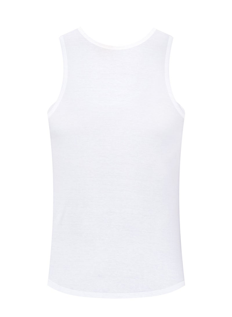 Fashion Academy Mens Inner Vest White pack of 6