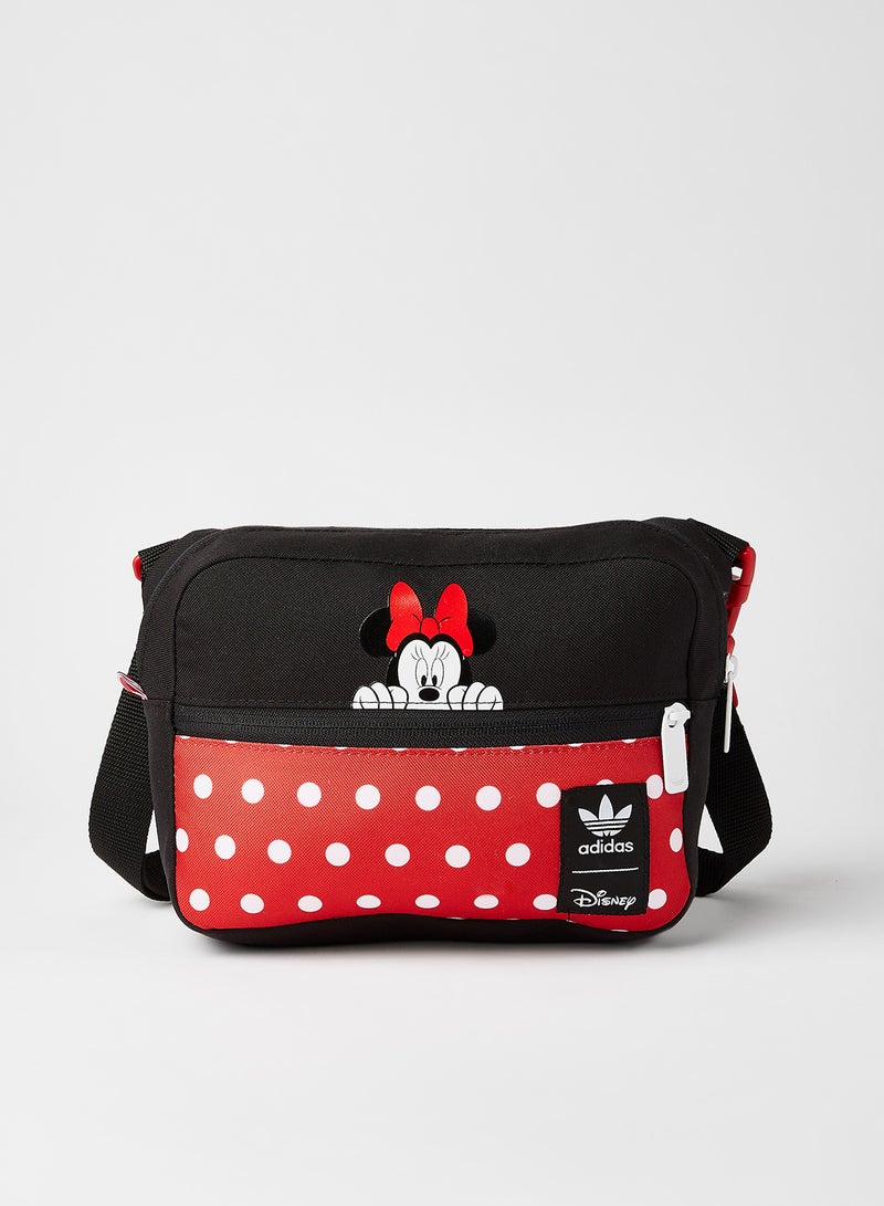 Kids Minnie Sling Bag Black