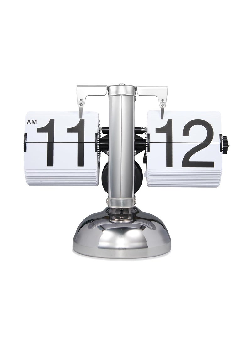 Retro Auto Flip Clock - Decorative Modern Table Clock