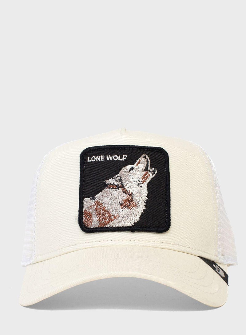 The Lone Wolf Curved Peak Cap