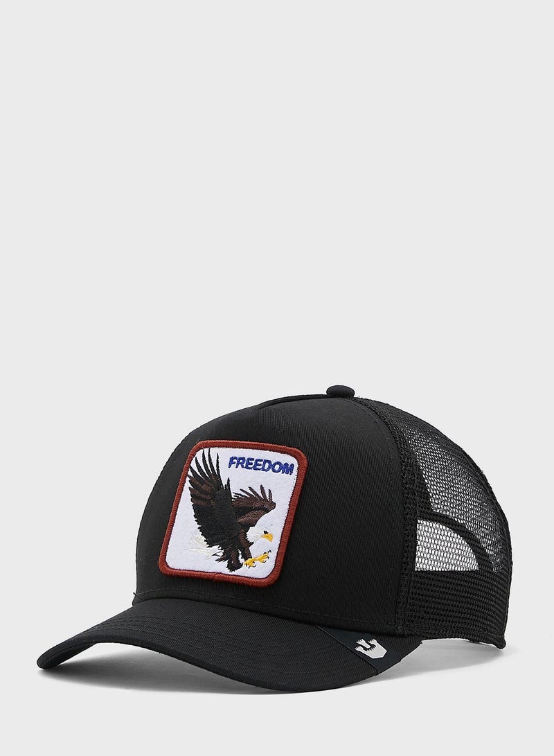 The Freedom Eagle Curved Peak Cap