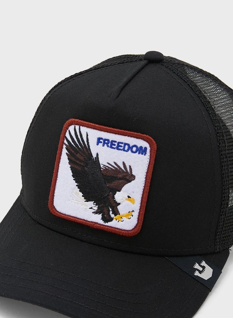 The Freedom Eagle Curved Peak Cap