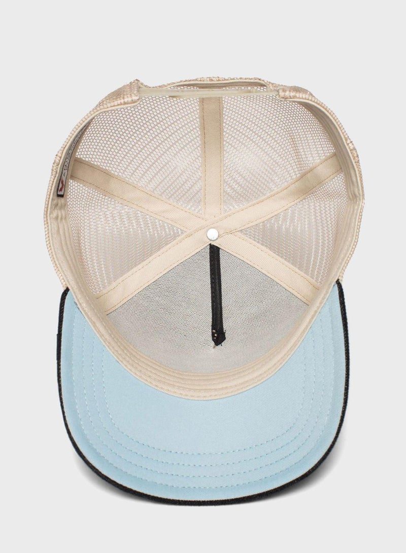 The Goat Curved Peak Cap