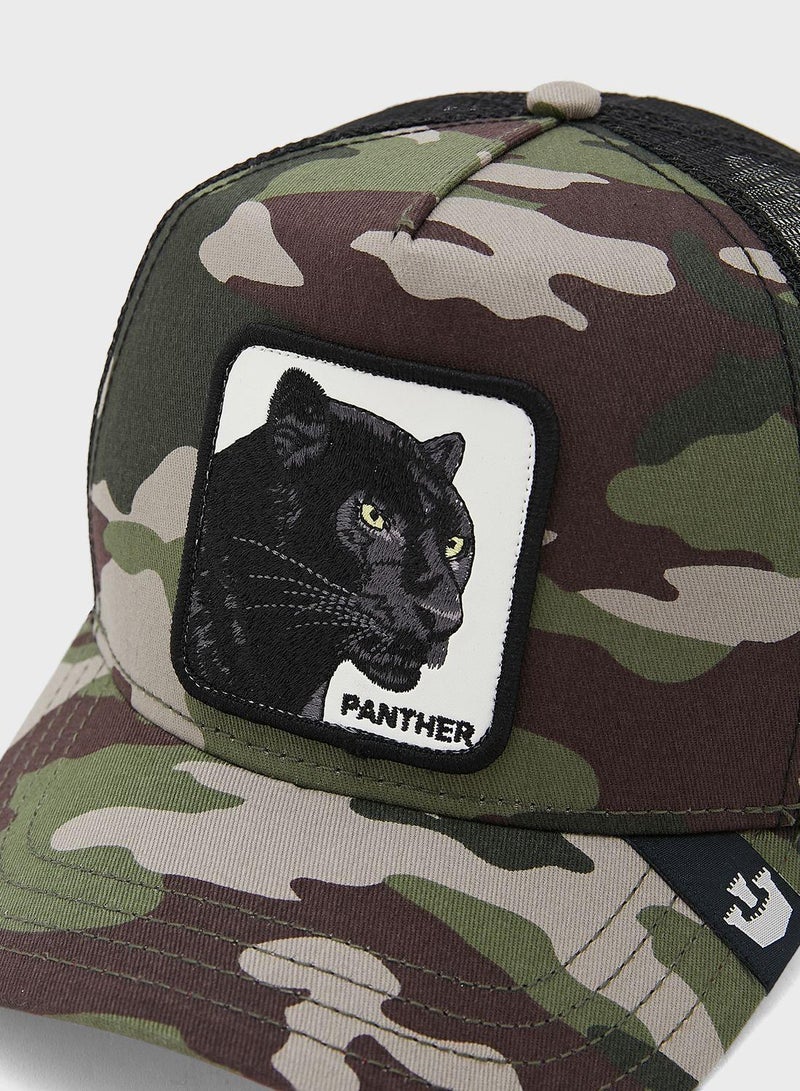 The Panther Curved Peak Cap