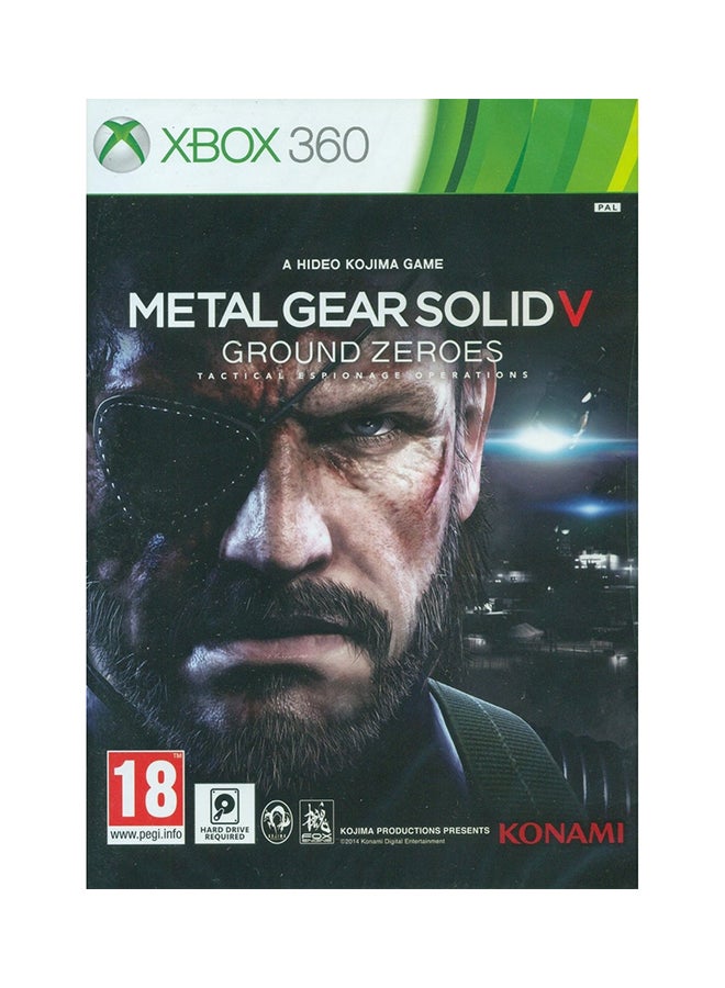 Metal Gear Solid V Ground Zeroes - adventure - xbox_360