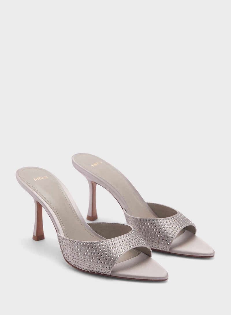 Ivana-A Mid Heel Sandals