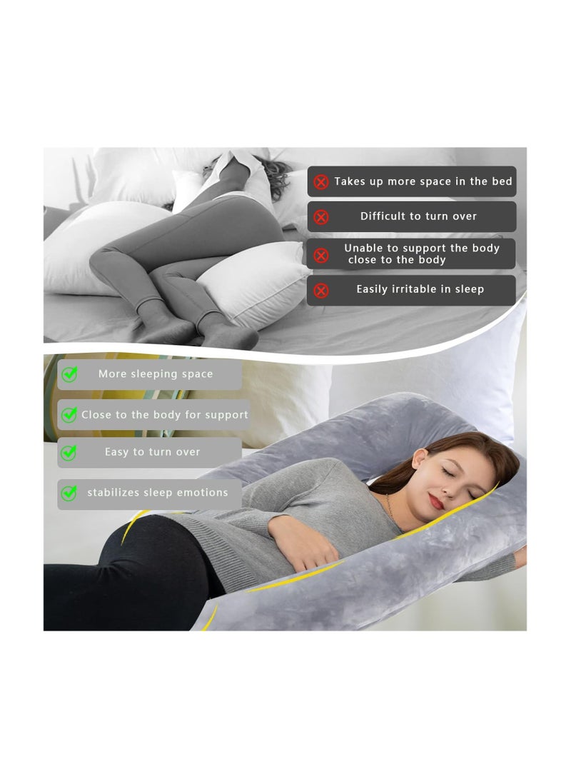 Pregnancy Pillow Full Body U Shaped Pillow Maternity Pillow