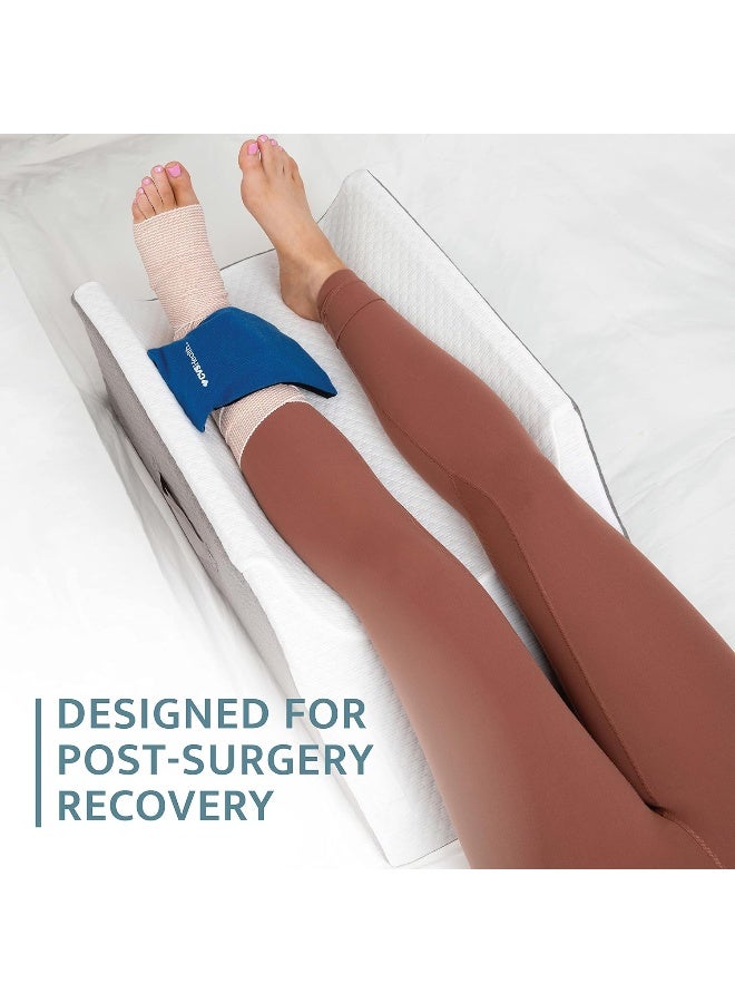 Kolbs Double Or Single Leg Elevation Pillow | Post Surgery Leg Pillow Double Leg