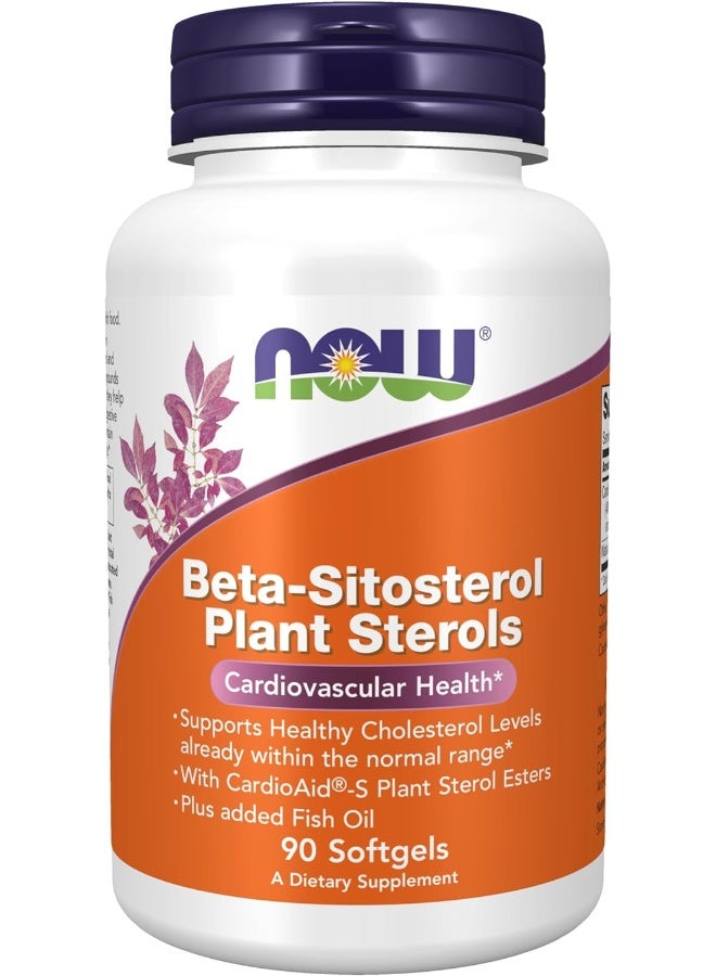 Supplements Beta-Sitosterol Plant Sterols With Cardioaid®-S Plant Sterol Esters And Added Fish Oil 90 Softgels