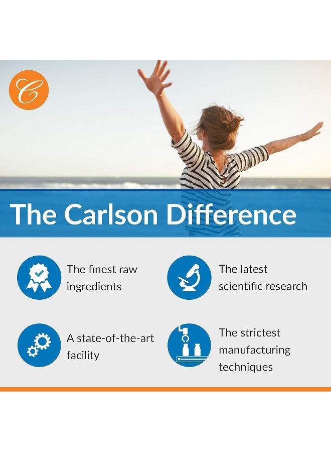 Carlson - Kid's The Very Finest Fish Oil, 800 mg Omega-3s, Norwegian, Sustainably Sourced, Orange, 200 mL