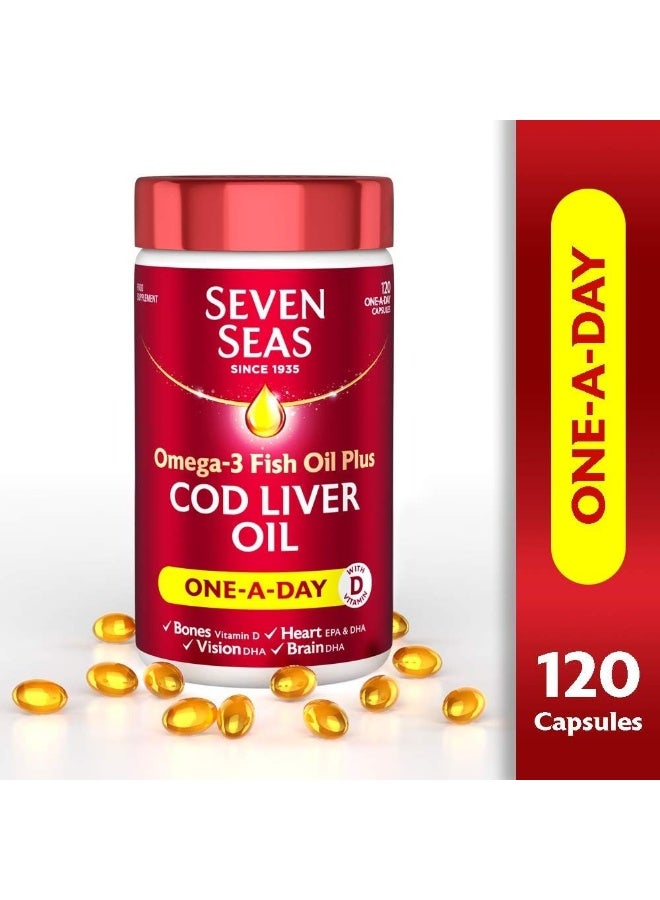 Pure Cod Liver Oil 120 Capsules