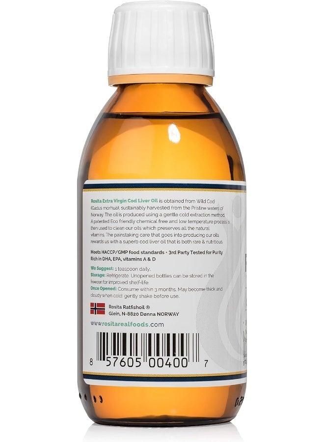 Rosita Extra Virgin Cod Liver Oil Liquid