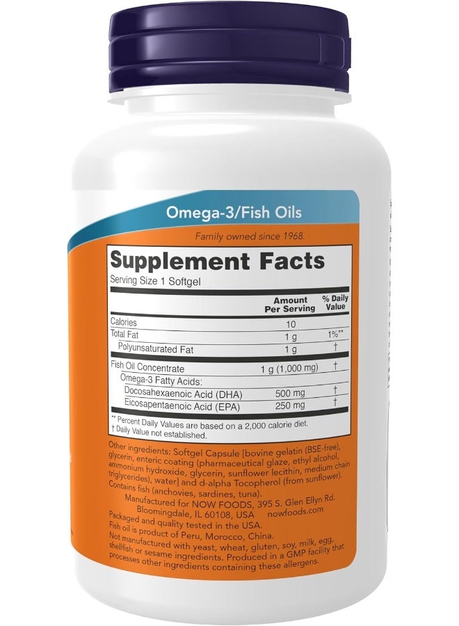 Supplements Dha-500 With 250 Epa Molecularly Distilled Supports Brain Health* 90 Softgels