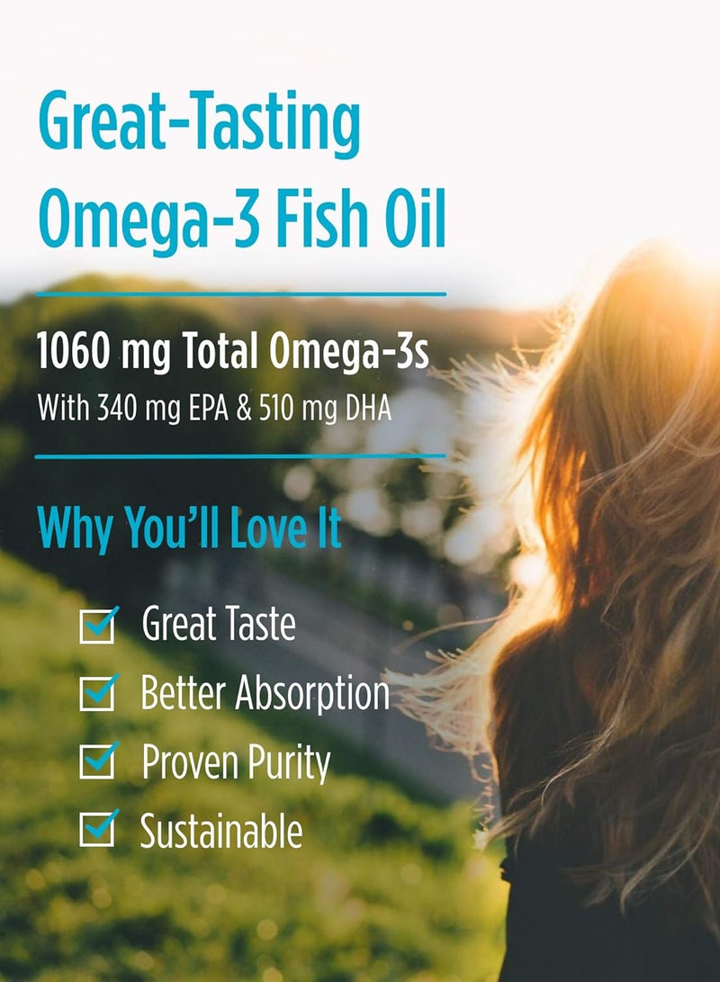 Arctic Cod Liver Oil Orange 1060 Mg Omega