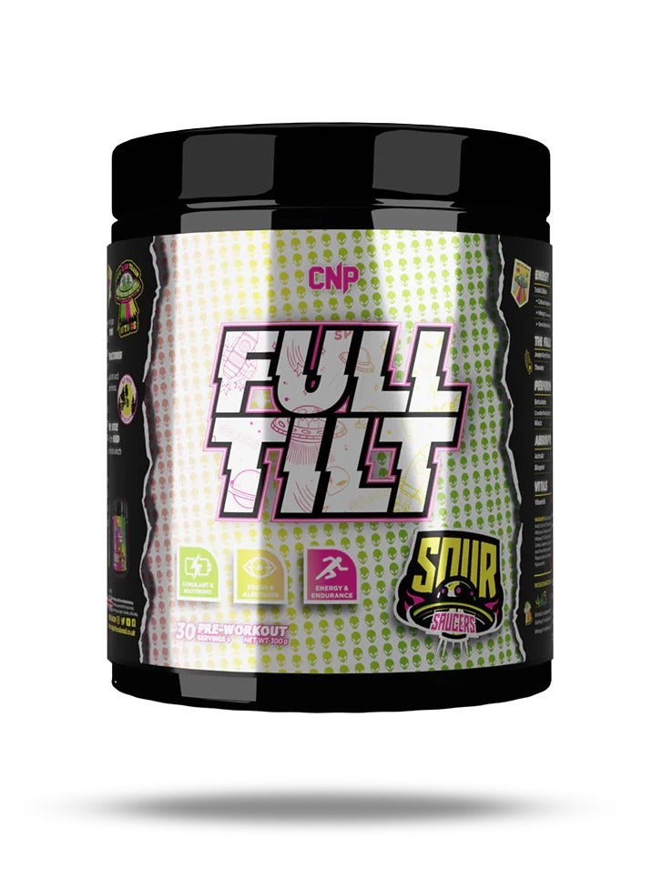 CNP Full Tilt Pre-Workout Sour Saucers Flavor 30 Serving