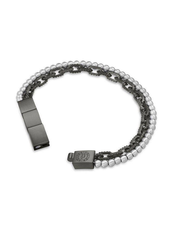 Police Double Action Bracelet For Men - PEAGB0035301