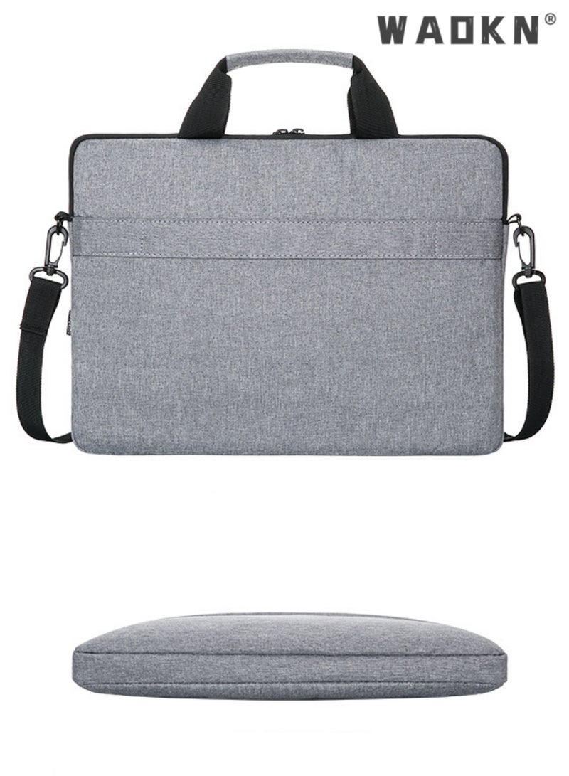 15.6 Inch Laptop Bag Lightweight Computer Bag Travel Business Briefcase Water Resistance Shoulder Messenger Bag Business Briefcase College 14-15.6 Inch Laptop Carrier for Men and Women Work Office
