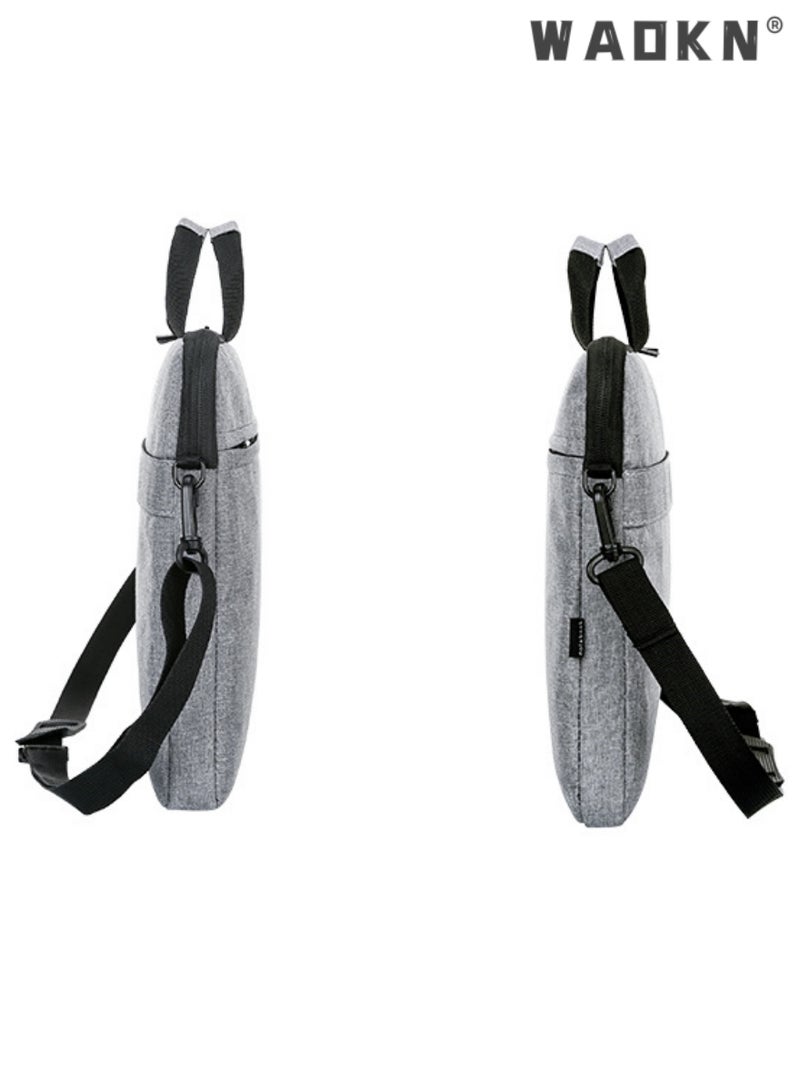 15.6 Inch Laptop Bag Lightweight Computer Bag Travel Business Briefcase Water Resistance Shoulder Messenger Bag Business Briefcase College 14-15.6 Inch Laptop Carrier for Men and Women Work Office