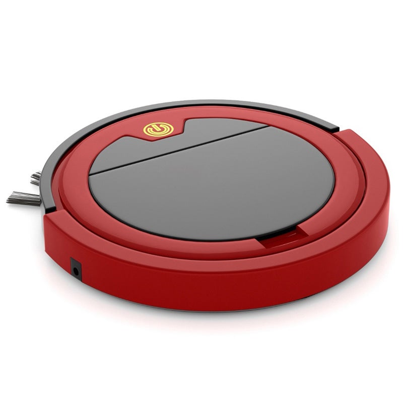 Smart Sweeping Robot RS9 Home Vacuum with Water Tank Black Red