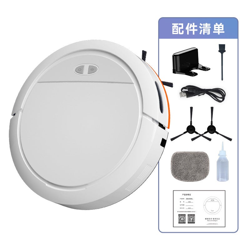 Smart Home Robot Vacuum Voice Navigation Remote Control White