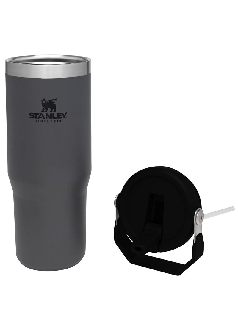 Stanley Stanley Stainless Steel Tumbler - Vacuum Insulated Water Bottle for Home, Office or Car Reusable Cup with Straw Leak Resistant Flip Cold for, 30oz